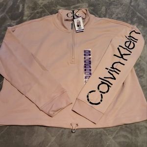 Calvin Klein Crop Sweatshirt - XXL